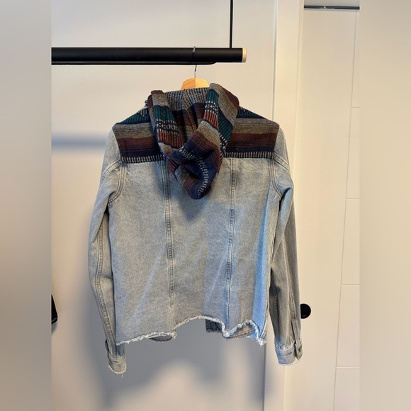 Roxy Rooney Hooded Denim Jacket - Picture 5 of 6